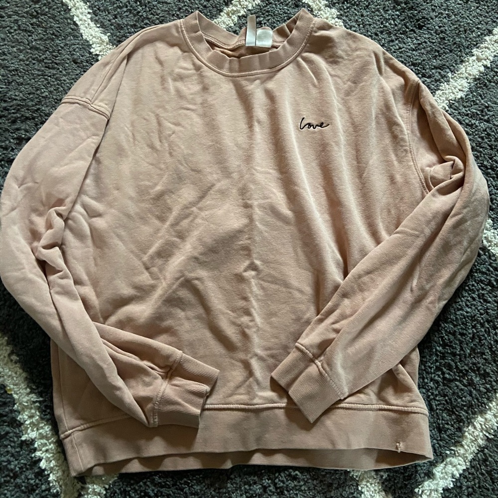 Light pink/nude pink sweater